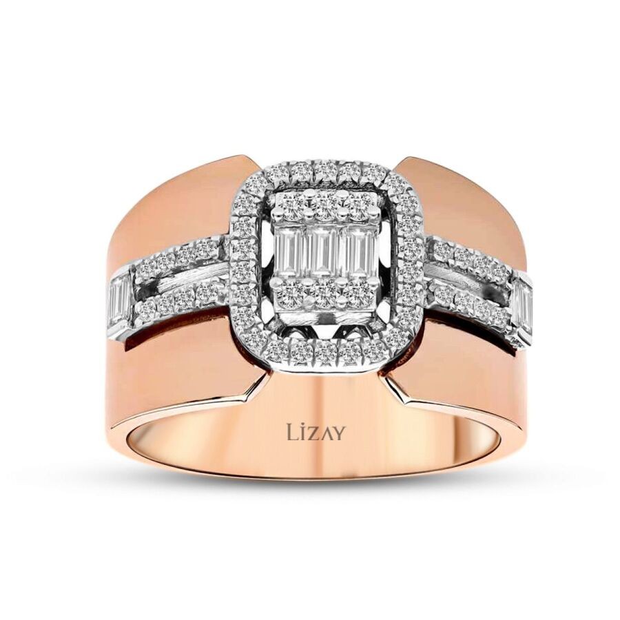 0,49 Karat Diamant Trend Baguette Ring