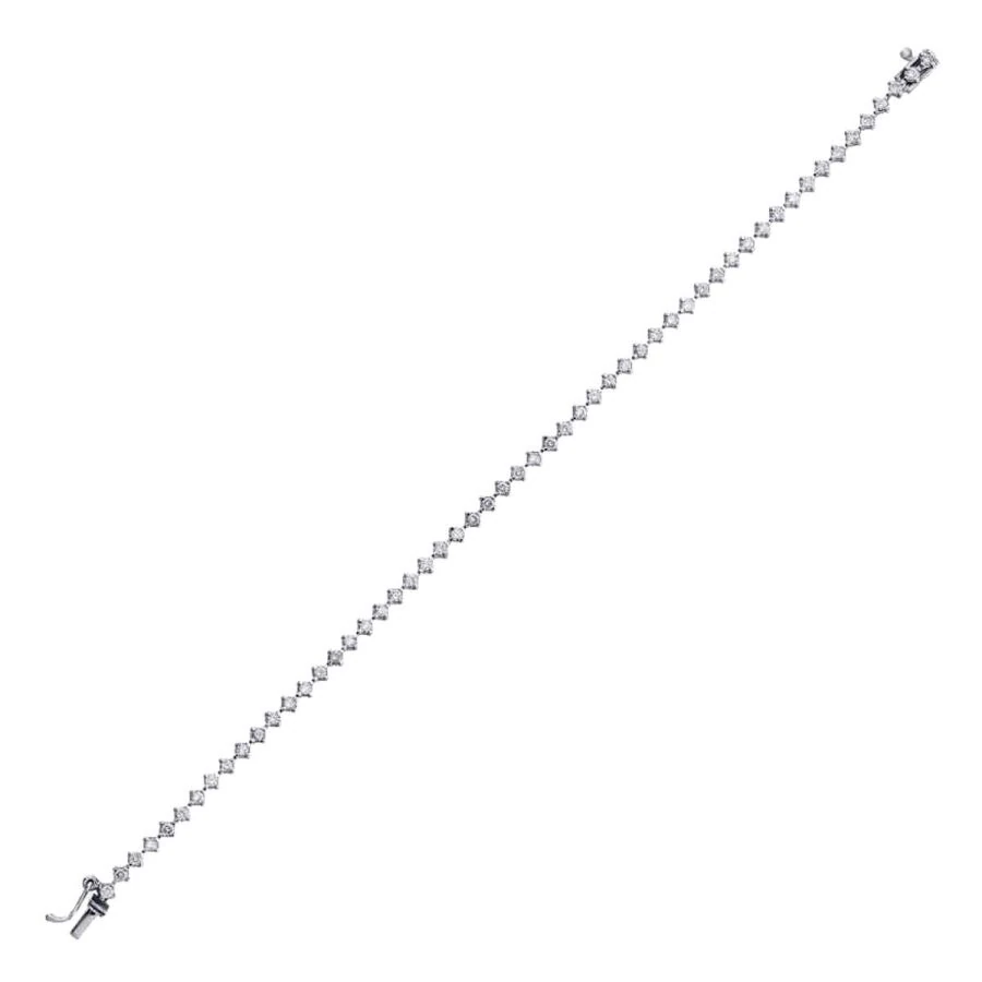 1.23 Carat Diamond Tennis Bracelet