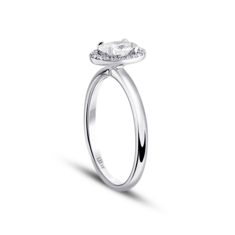0.40 Carat Diamond Round Solitaire Engagament Ring