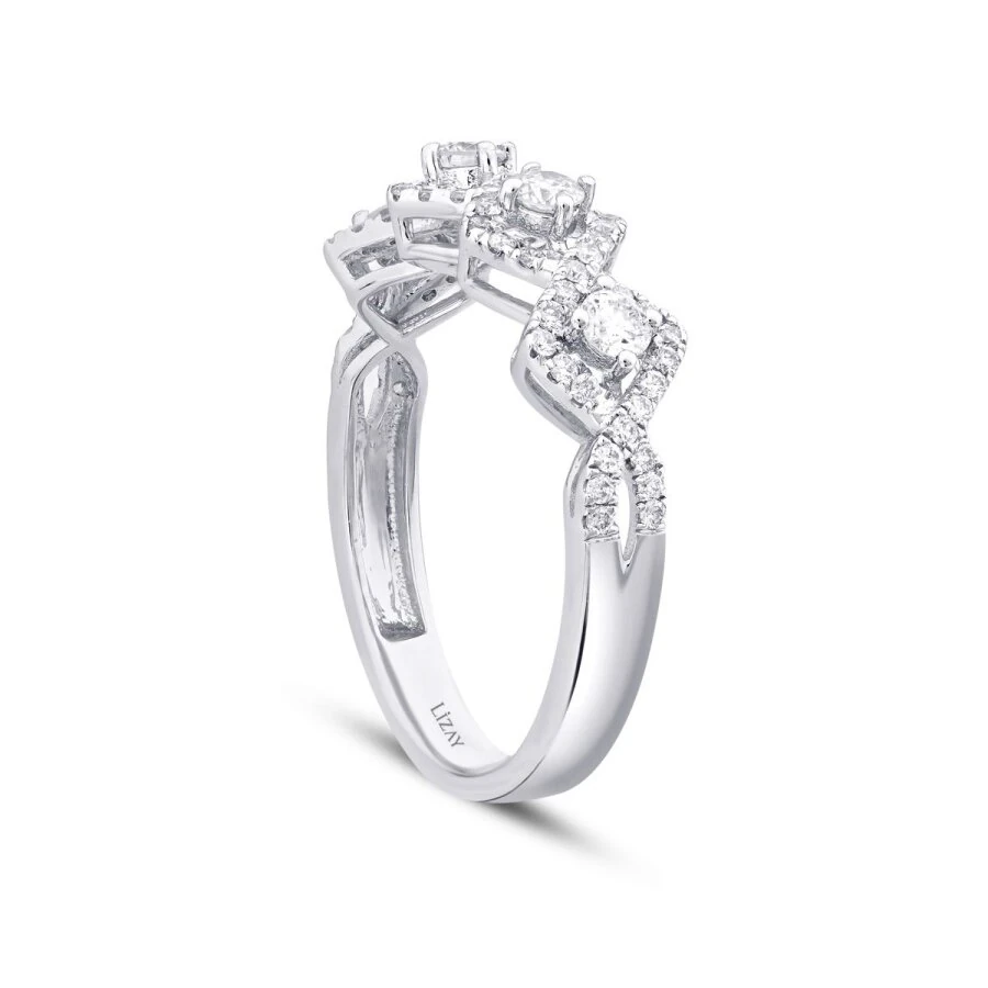 0.53 Carat Diamond Trend Ring