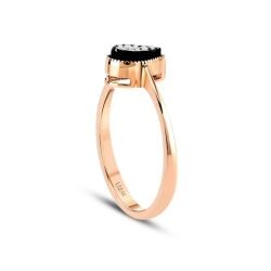 0.02 Carat Diamond Pear Trend Ring