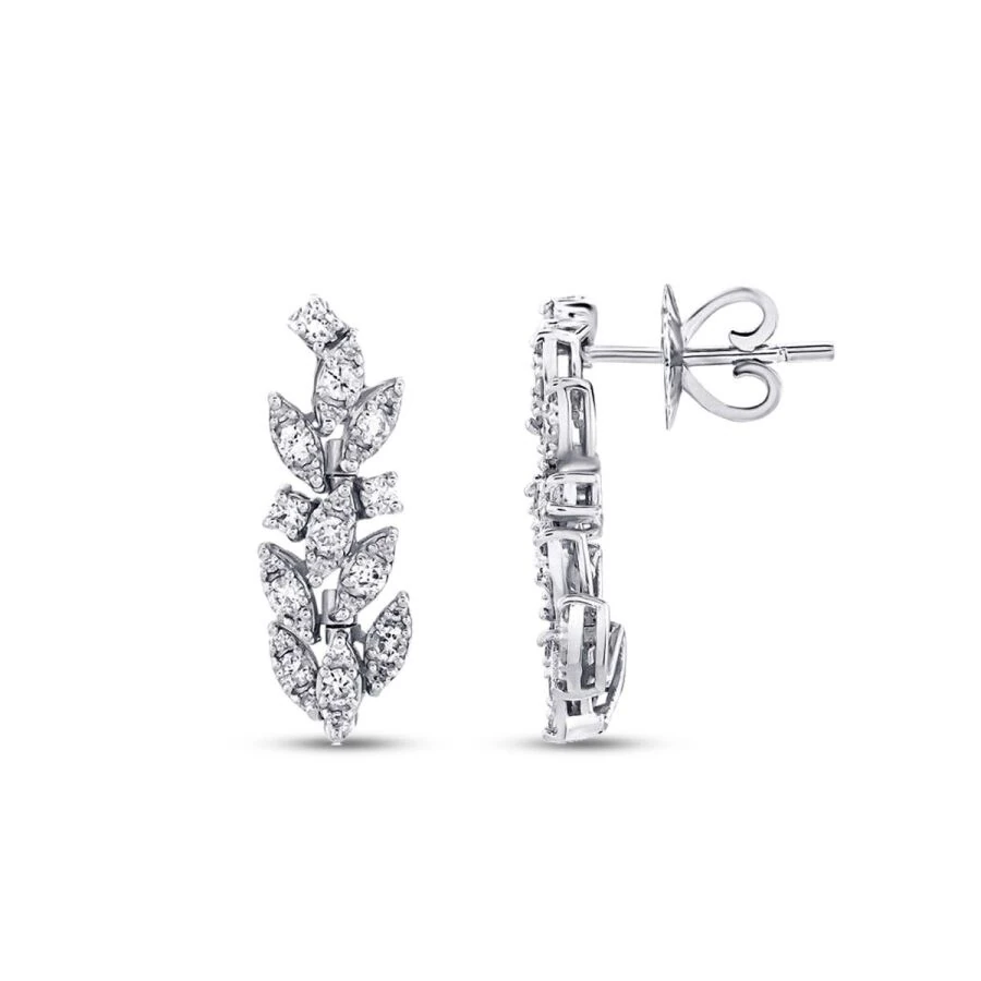 0.58 Carat Diamond Trend Earrings