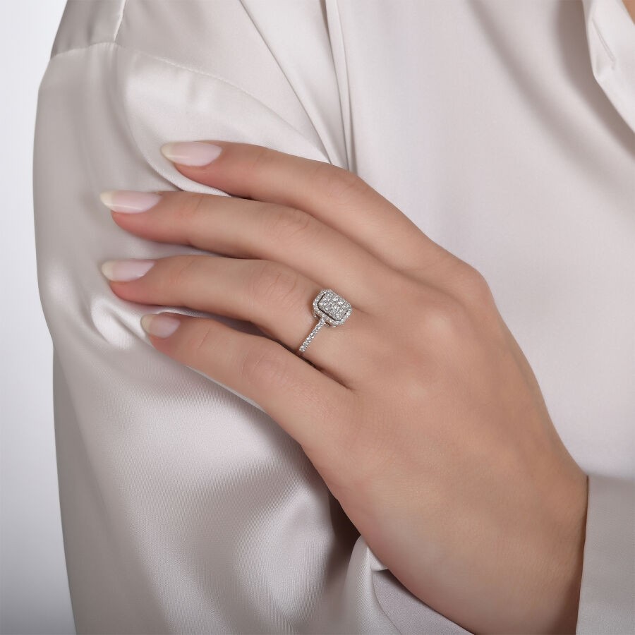 0,43 Karat Diamant Trend Ring