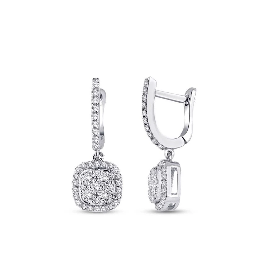 0.68 Carat Diamond Trend Earrings