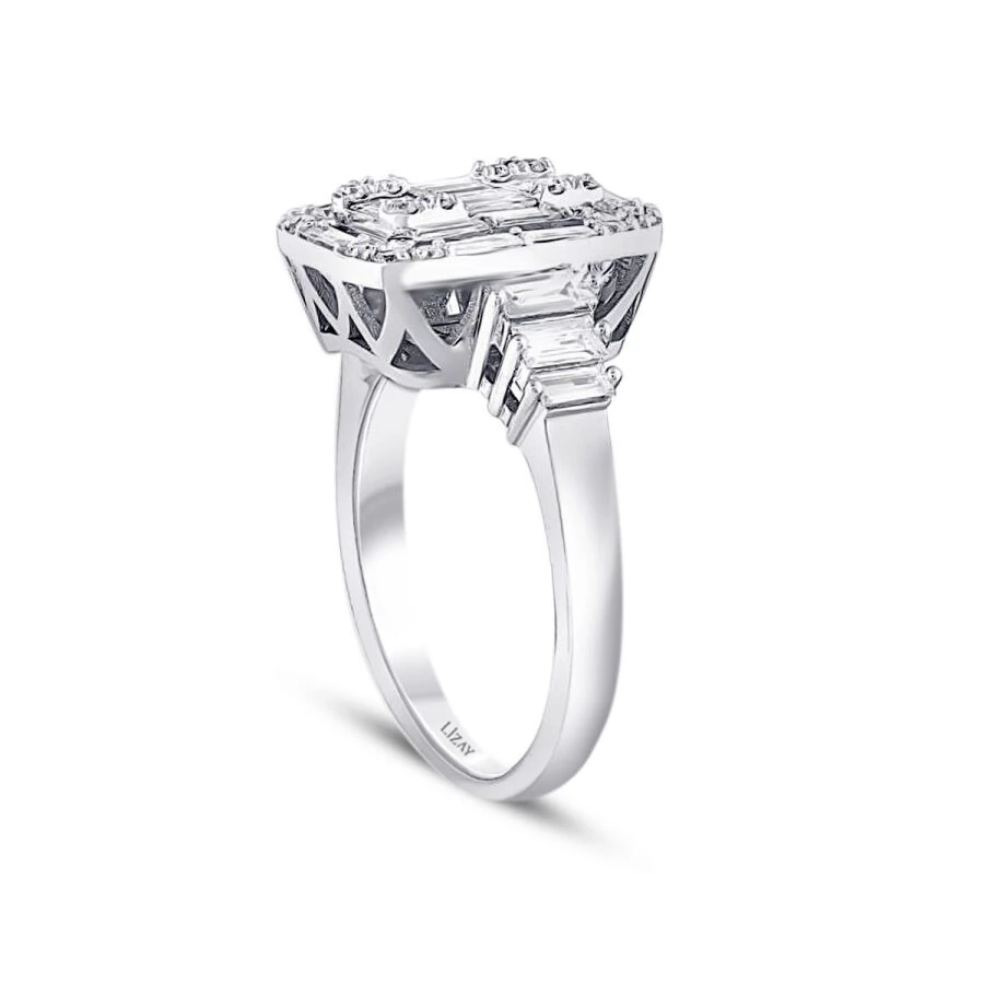 1.01 Carat Diamond Baguette Ring