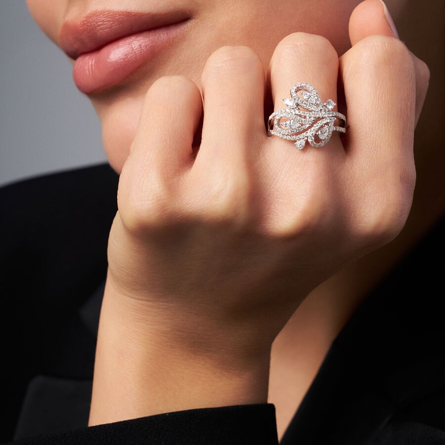 0.80 Carat Diamond Trend Ring