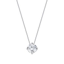 0.25 Carat Diamond Solitaire Necklace