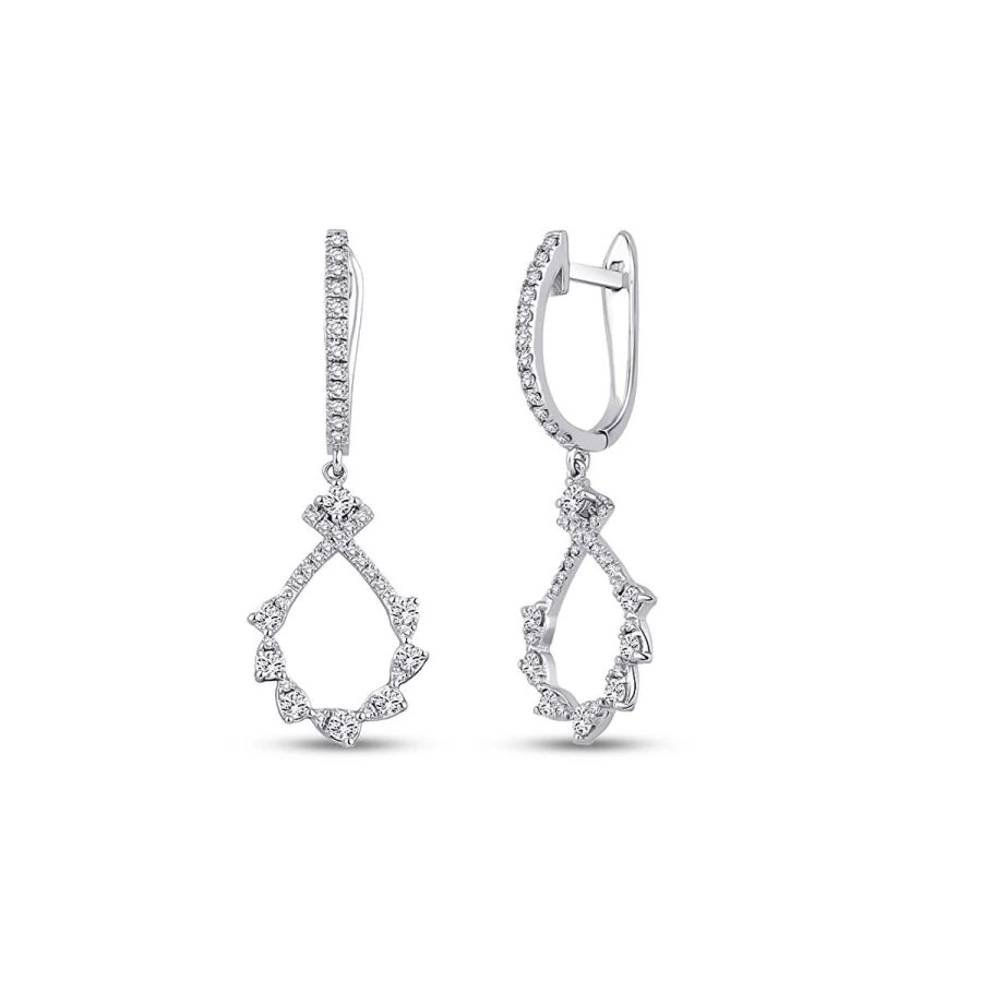 0.58 Carat Diamond Trend Earrings
