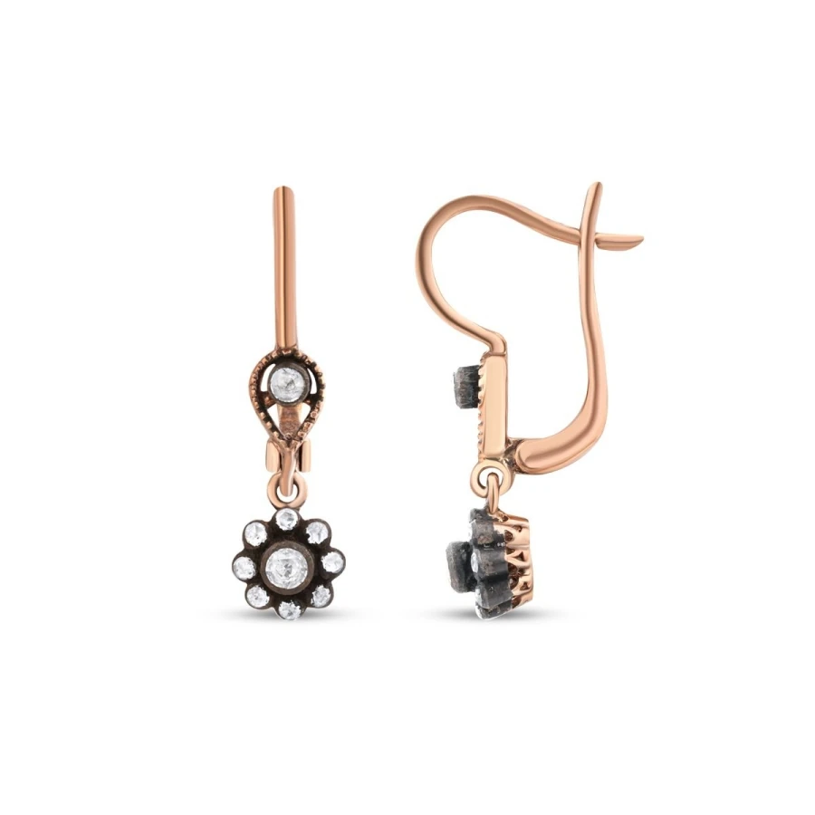 0.46 Carat Diamond Trend Earrings