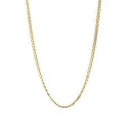 Gold Herringbone Necklace