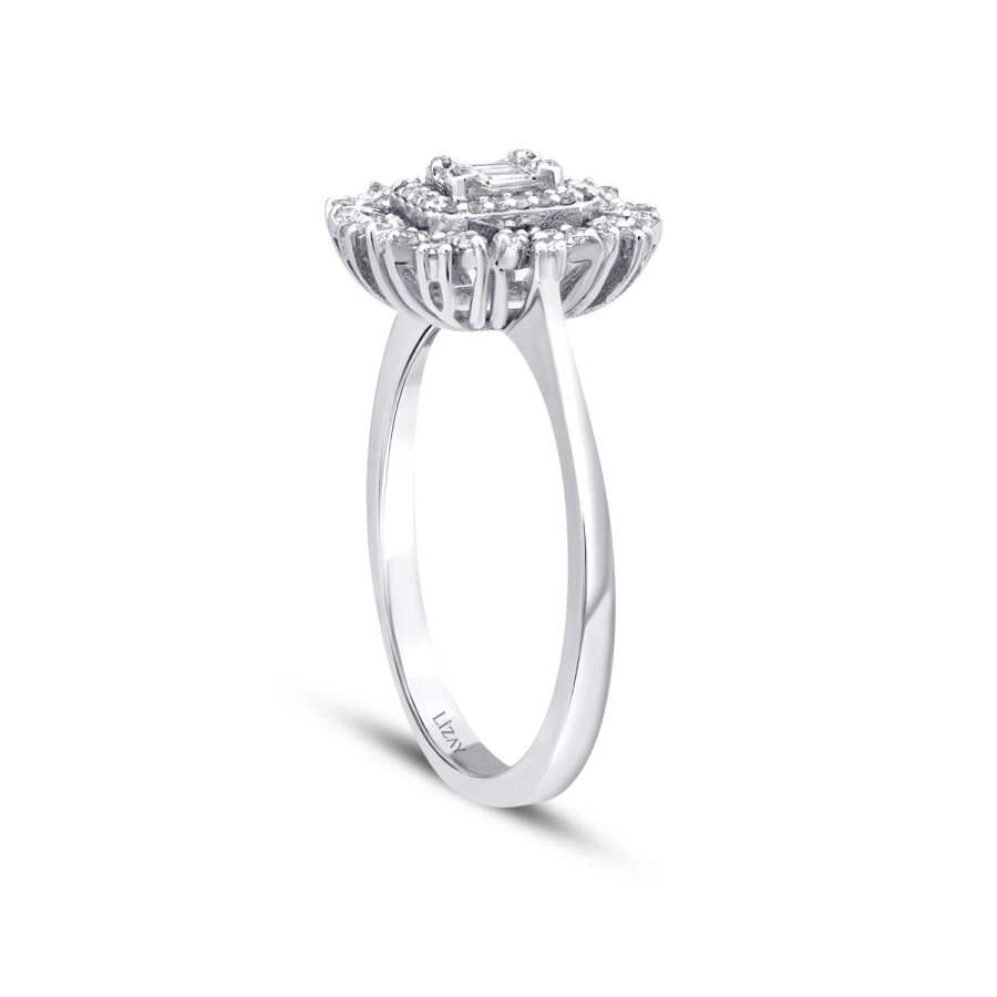 0.40 Carat Diamond Baguette Ring