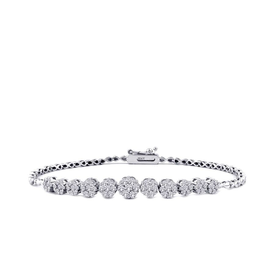 1.09 Carat Diamond Trend Bracelet