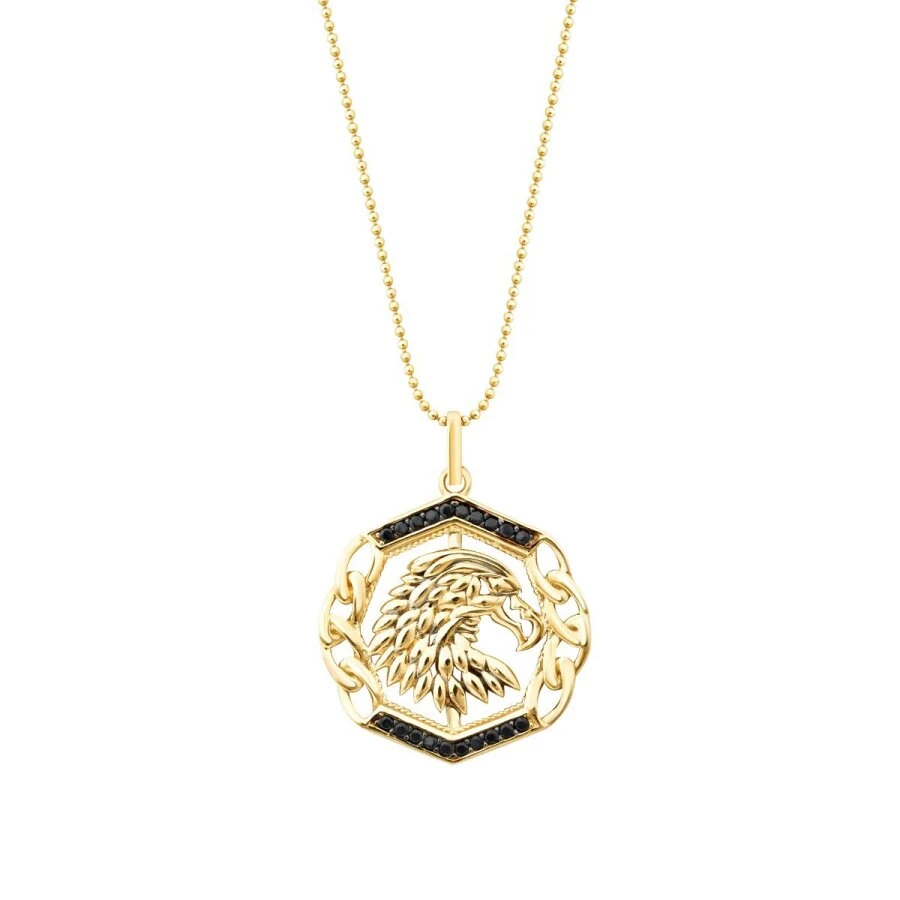 Gold Eagle Men’s Necklace
