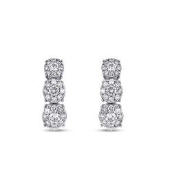 0.74 Carat Diamond Trend Earrings