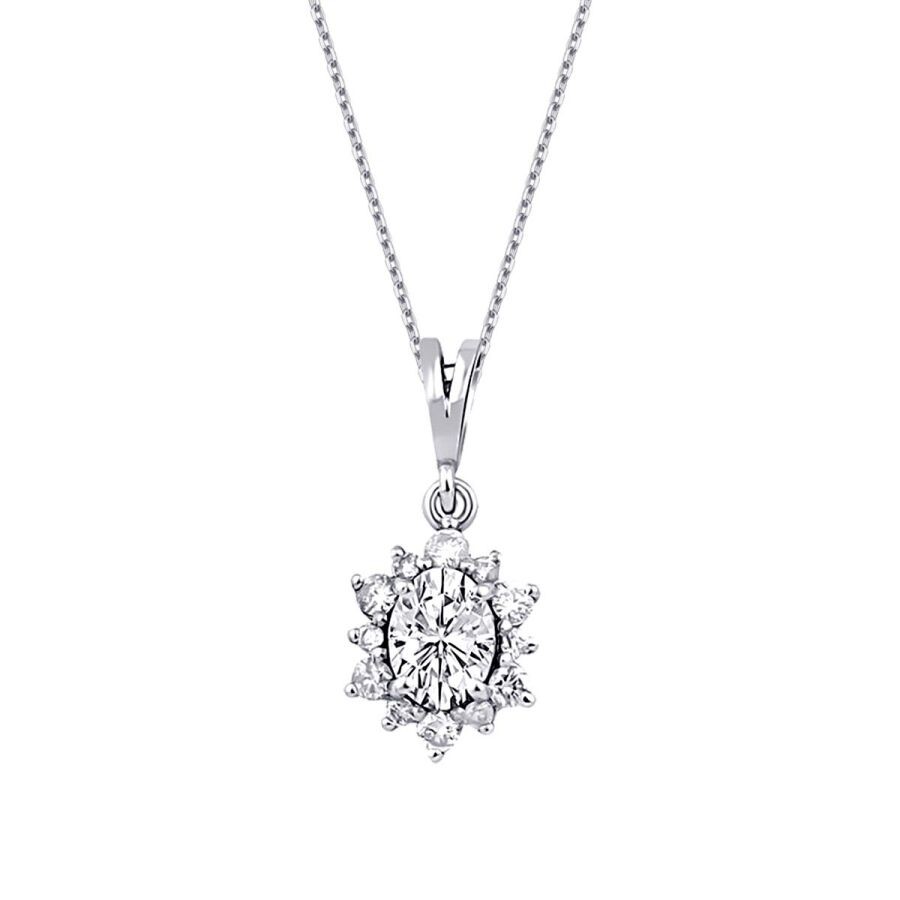 0.49 Carat Diamond Trend Necklace