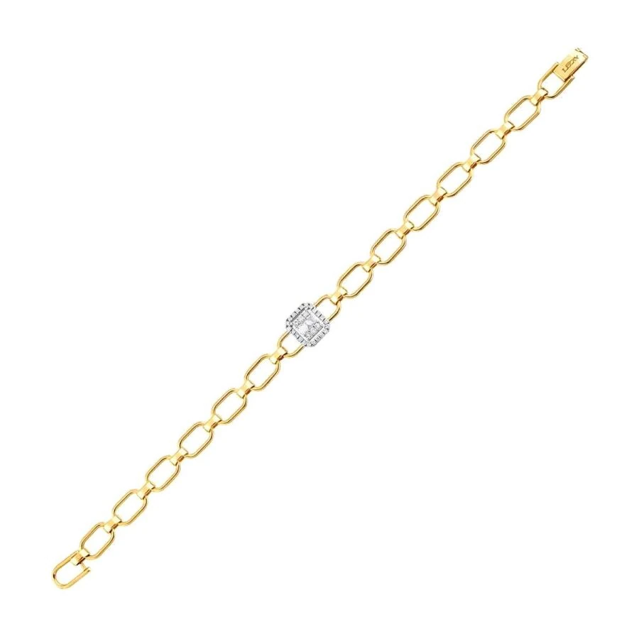 0.26 Carat Diamond Baguette Bracelet