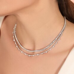 3.34 Carat Diamond Necklace