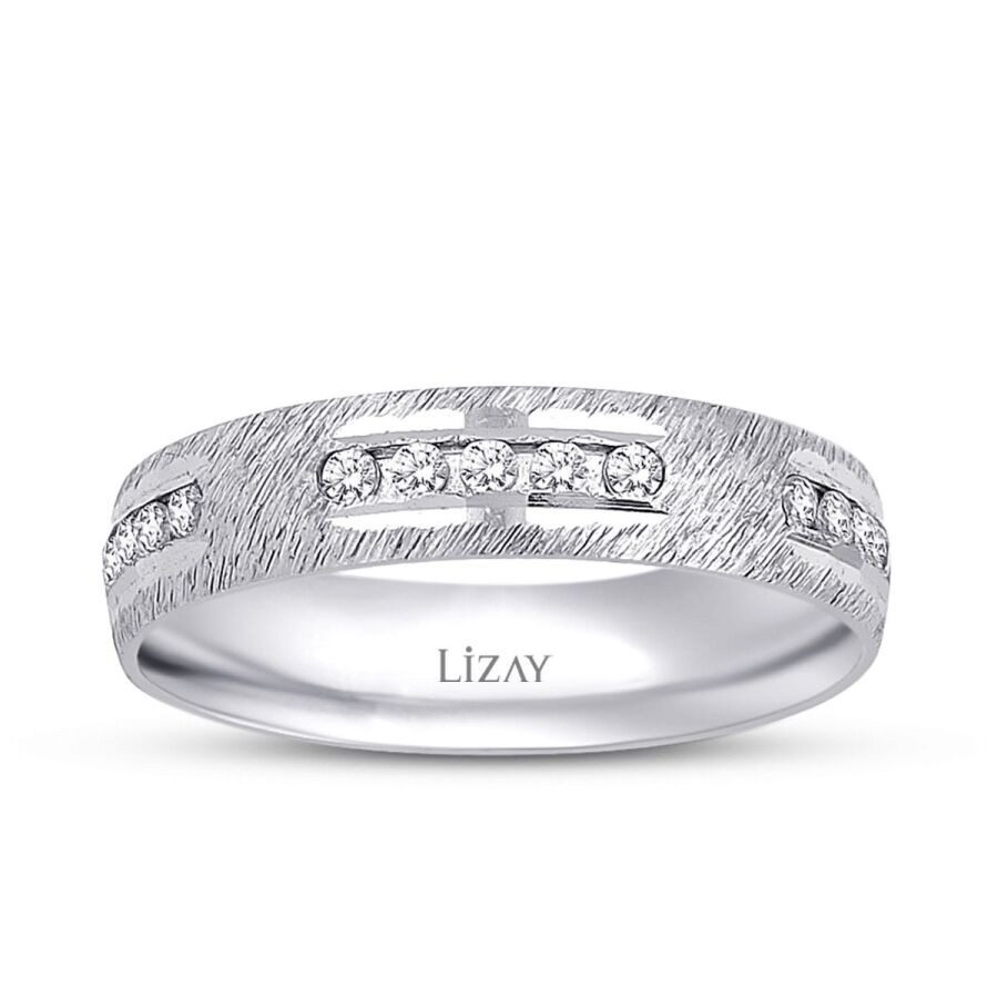 White Gold Wedding Band