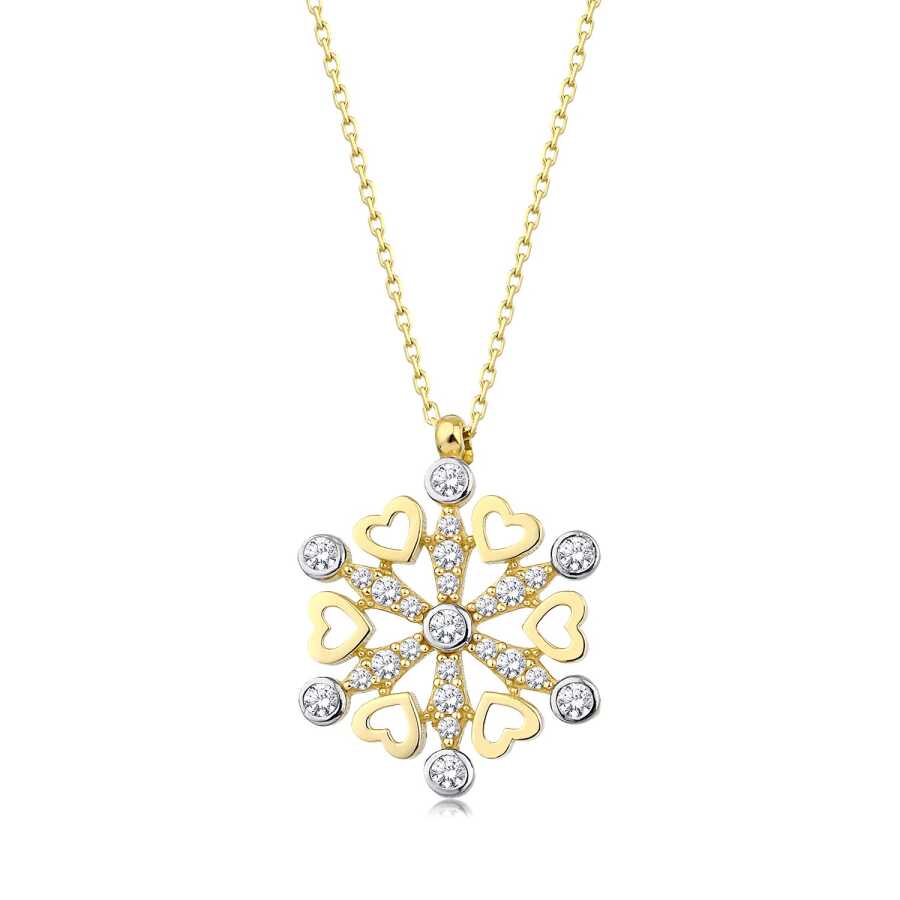 Gold Two-Tone Necklace