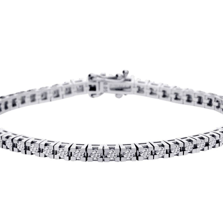 1.61 Carat Diamond Tennis Bracelet
