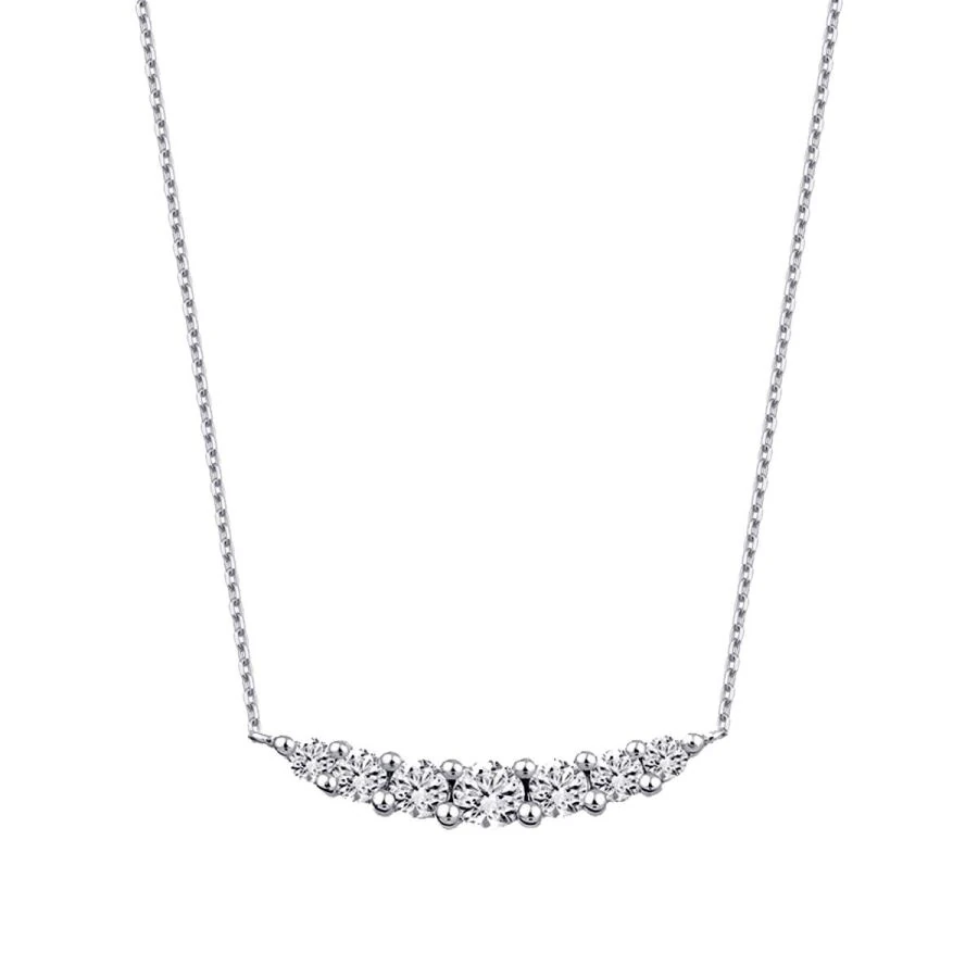 0.22 Carat Diamond Seven-Stone Necklace