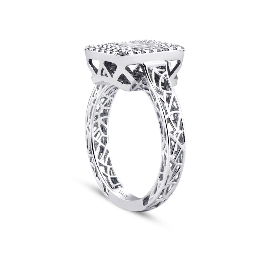 0.39 Carat Diamond Baguette Ring