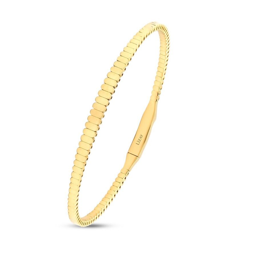 Gold Modern Bangle