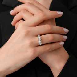0.50 Carat Diamond Five-Stone Ring