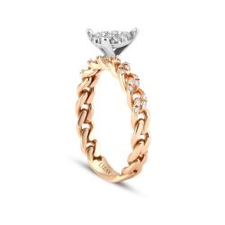 0.24 Carat Diamond Trend Ring