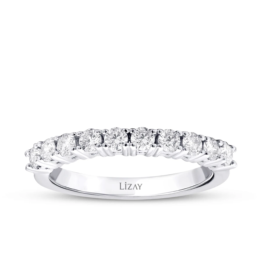 0.56 Carat Diamond Half-Eternity Ring