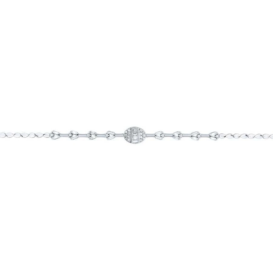 0.60 Carat Diamond Baguette Bracelet