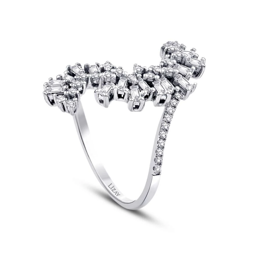 0.55 Carat Diamond Trend Baguette Ring