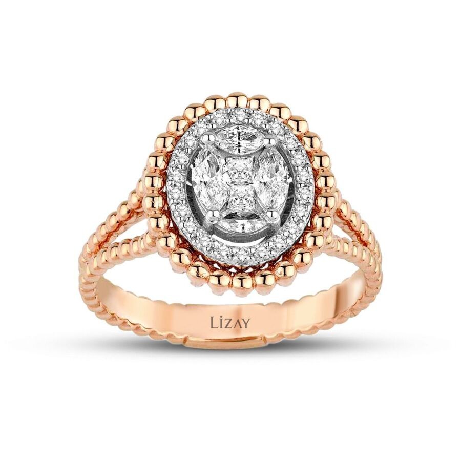 0,62 Karat Diamant Trend Ring
