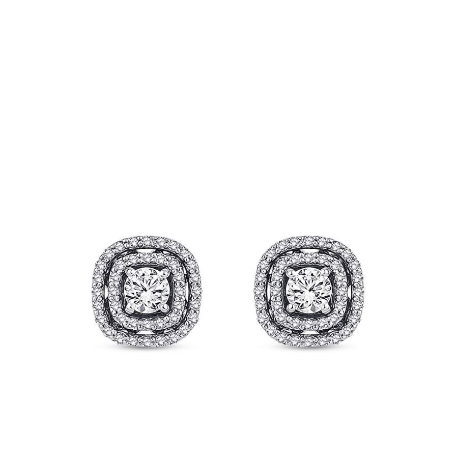 0.84 Carat Diamond Trend Earrings