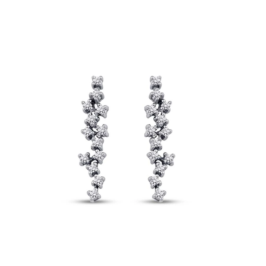 0.44 Carat Diamond Trend Earrings