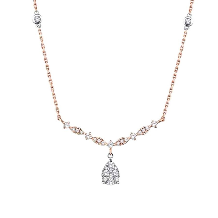 0.32 Carat Diamond Trend Necklace