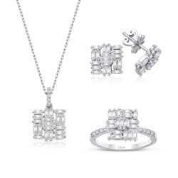 1.77 Carat Diamond Baguette Set