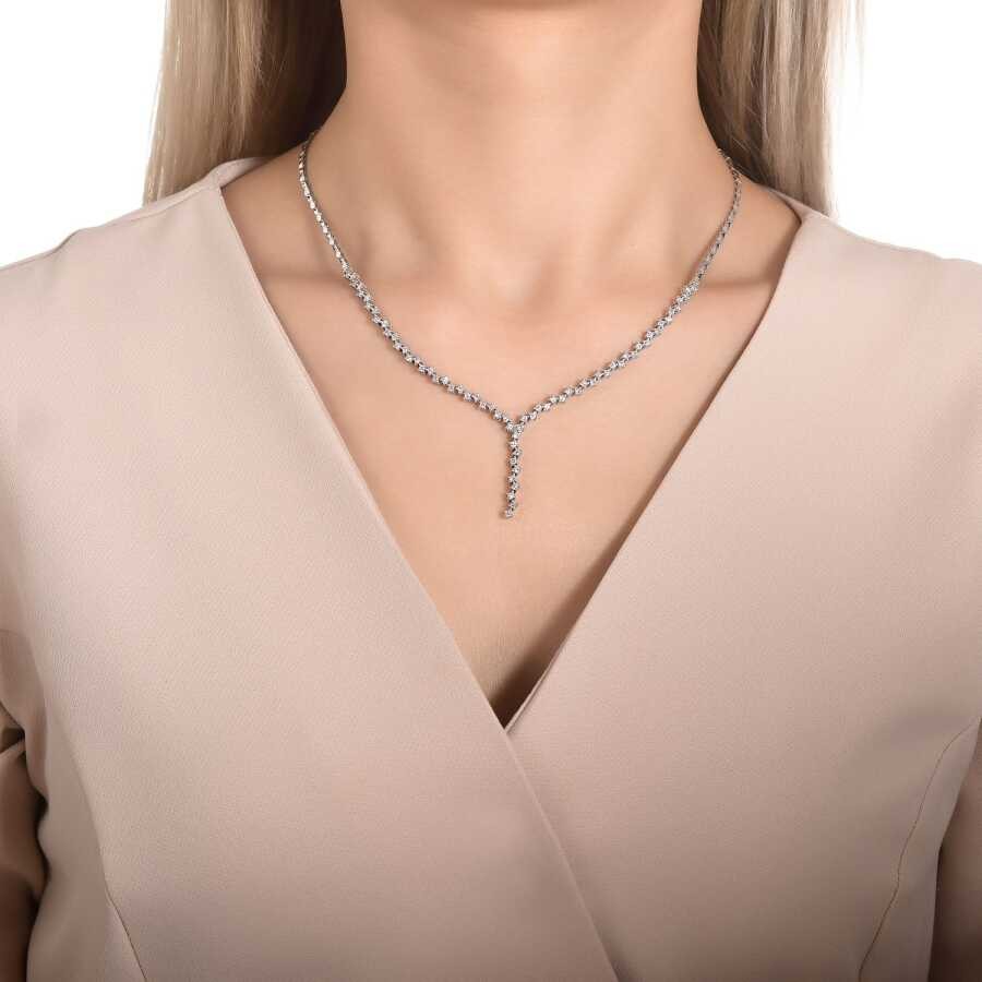 1.75 Carat Diamond Necklace