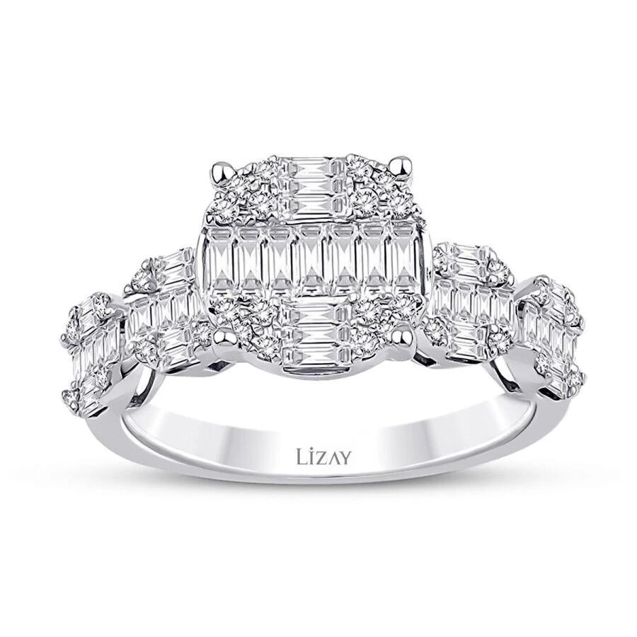 1.14 ct. Diamant Baguette Ring