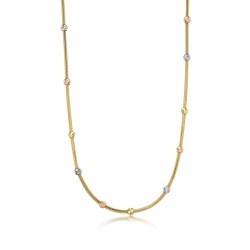 Gold Chain Doric Necklace