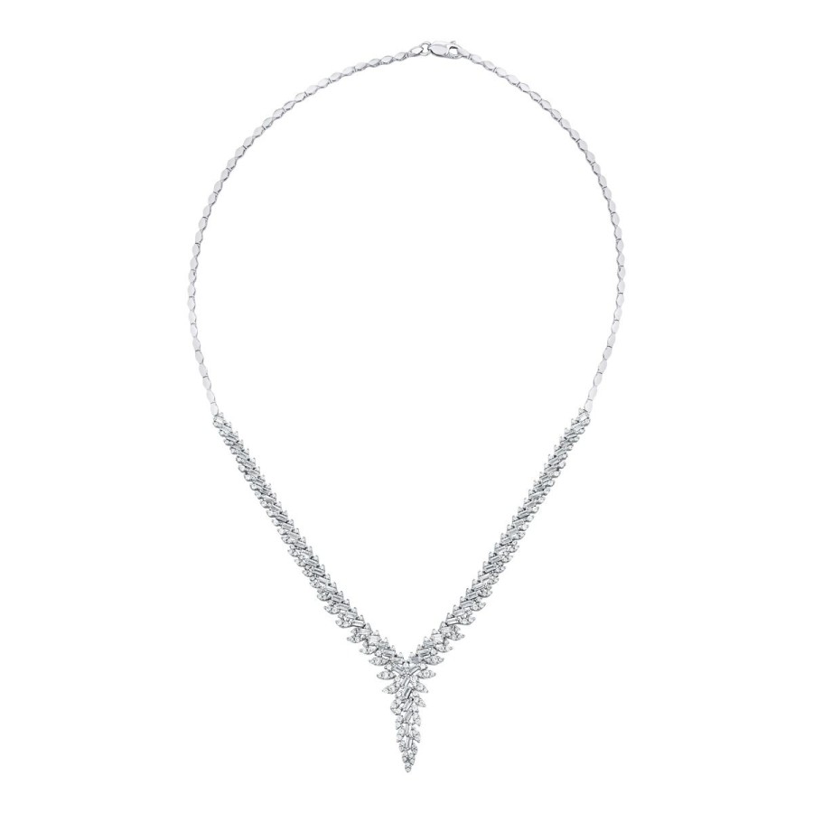Gold Baguette Elegant Necklace
