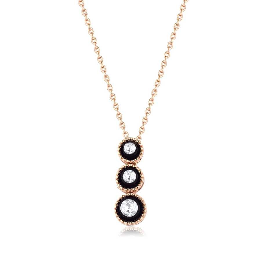 0.10 Carat Diamond Tria Necklace