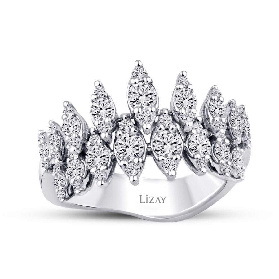 0.93 ct. Diamant Aurora Ring