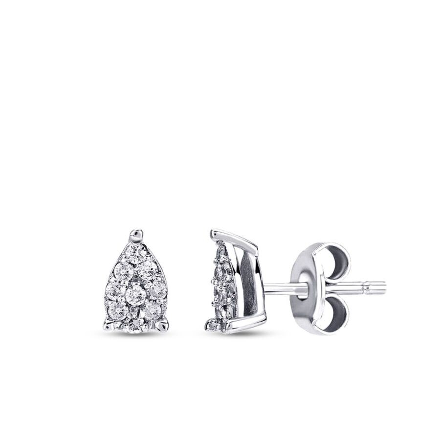 0.13 Carat Diamond Earrings