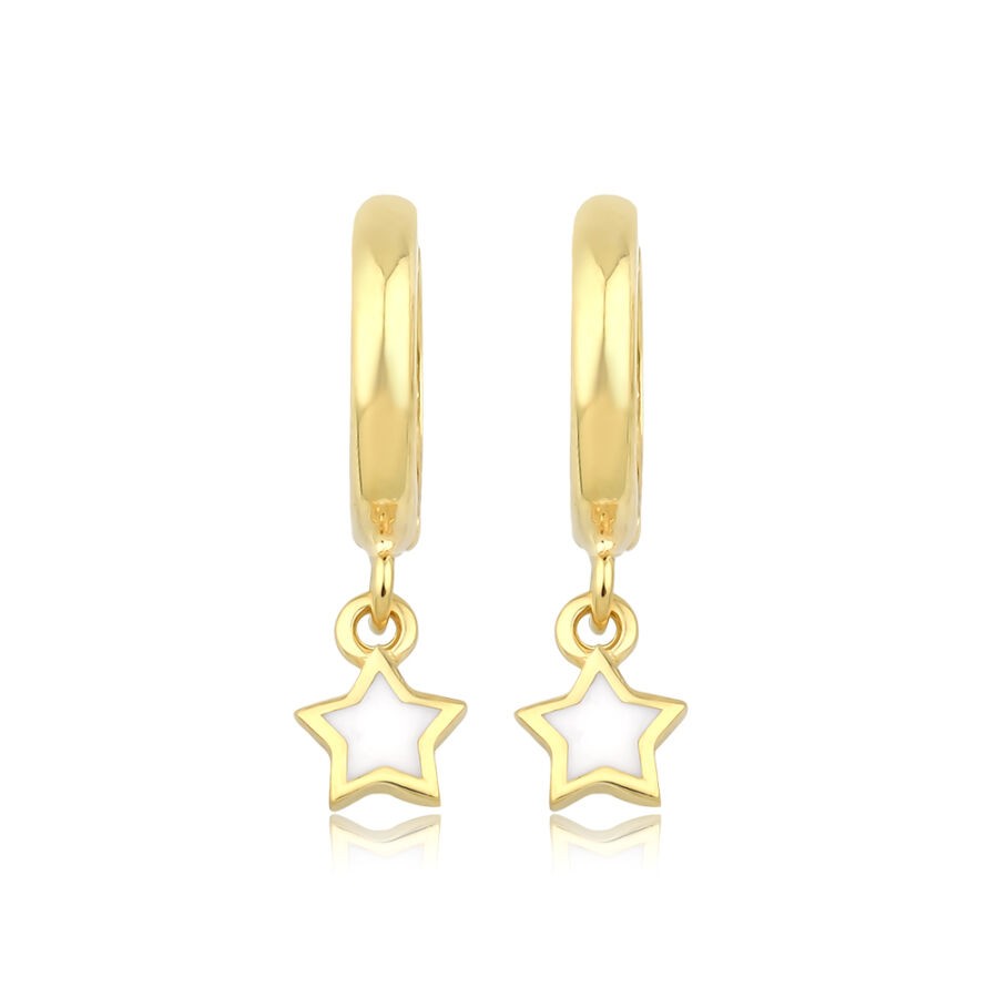 Gold Star Children's Earrings