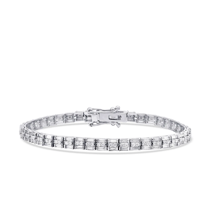 2.92 ct. Diamant Baguette Armband