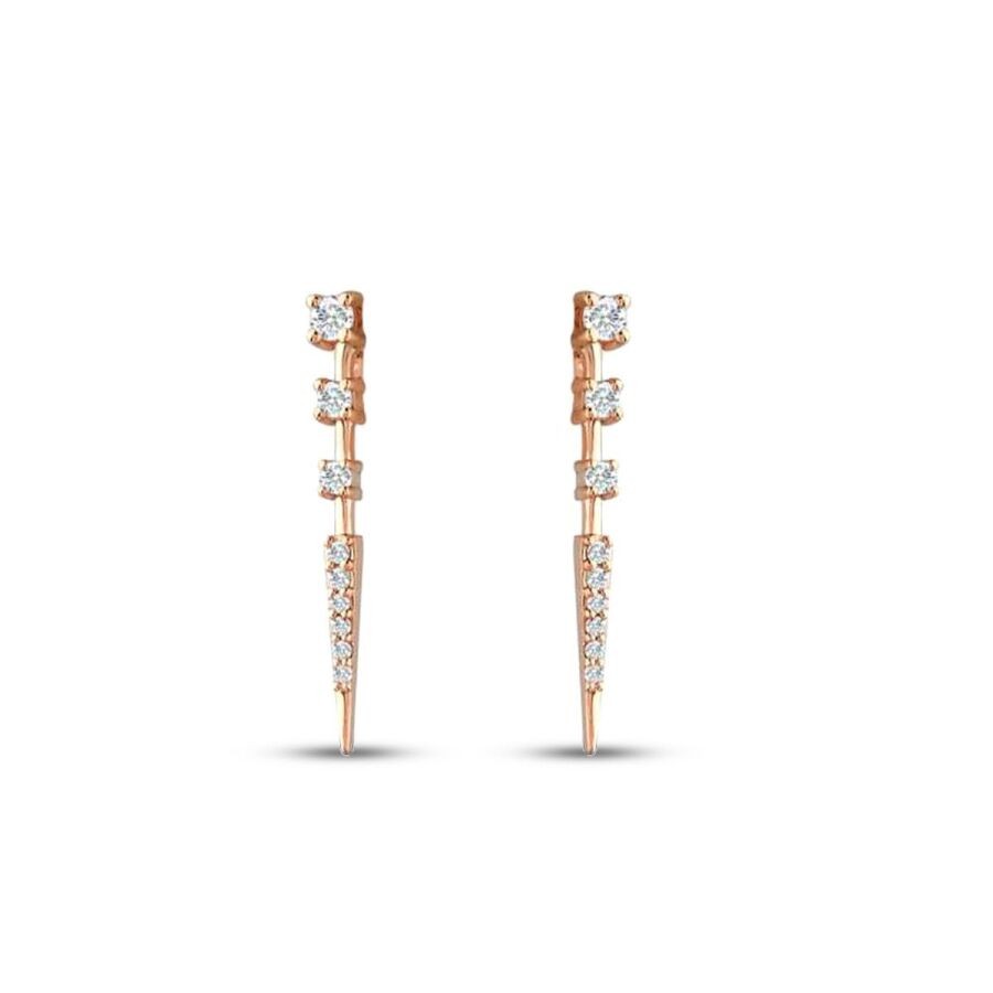 0.31 Carat Diamond Trend Earrings