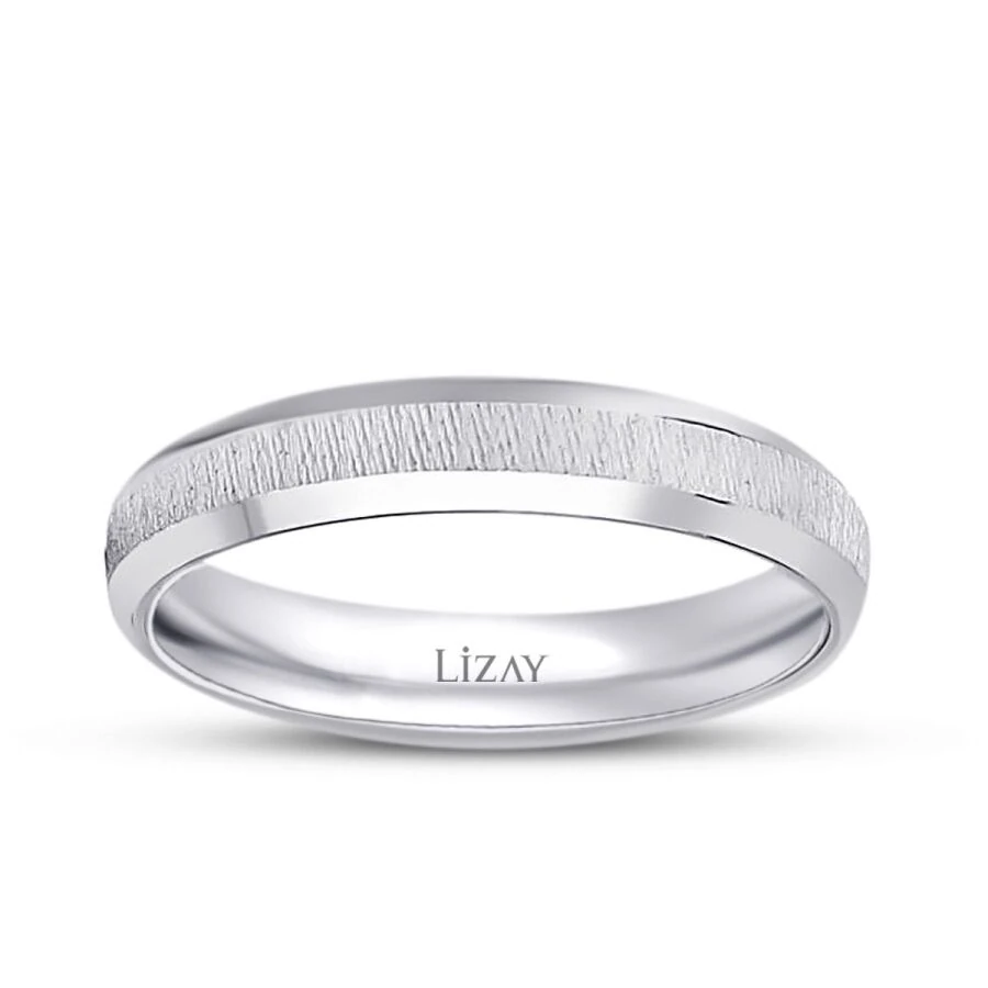 White Gold Classic Wedding Band