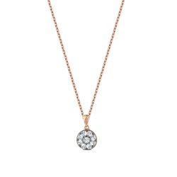 0,41 Karat Diamant Trend Halskette