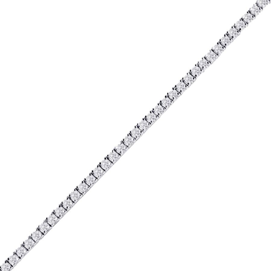 3.89 Carat Diamond Tennis Bracelet